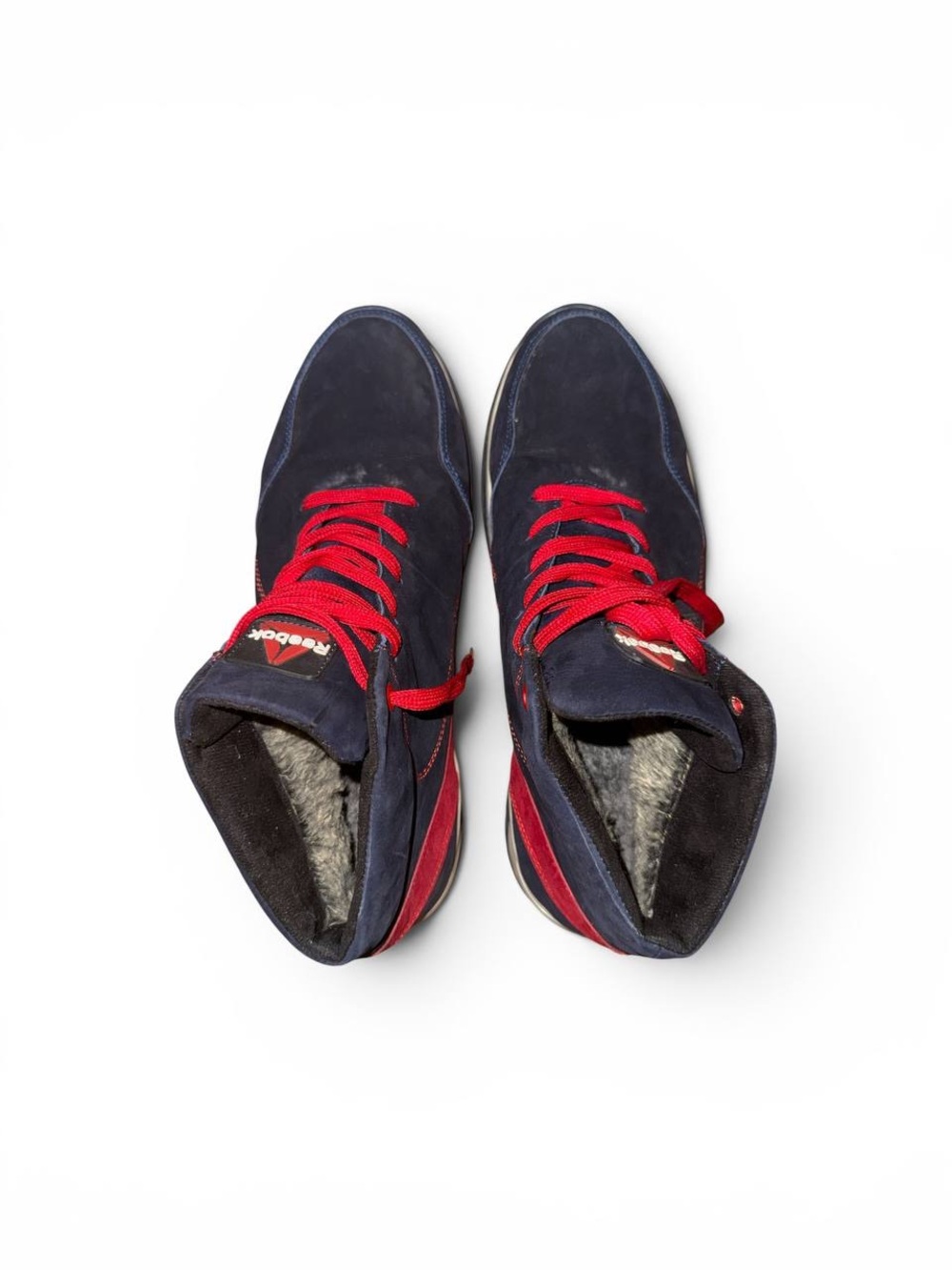 Reebok Navy Sneakers with Red Accents - Men's Athletic Shoes - Picture 4 of 5